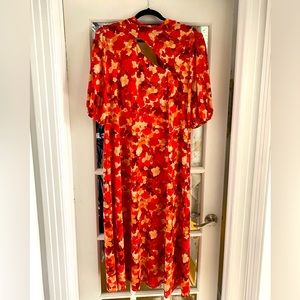 Eloquii floral dress never worn